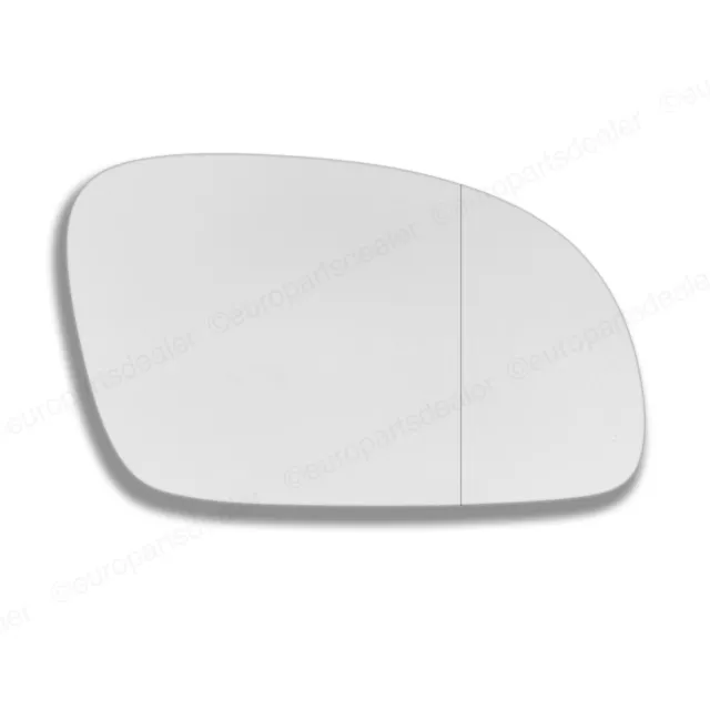 Right side Wing door mirror glass for VW New Beetle 03-10 stick on Wide Angle