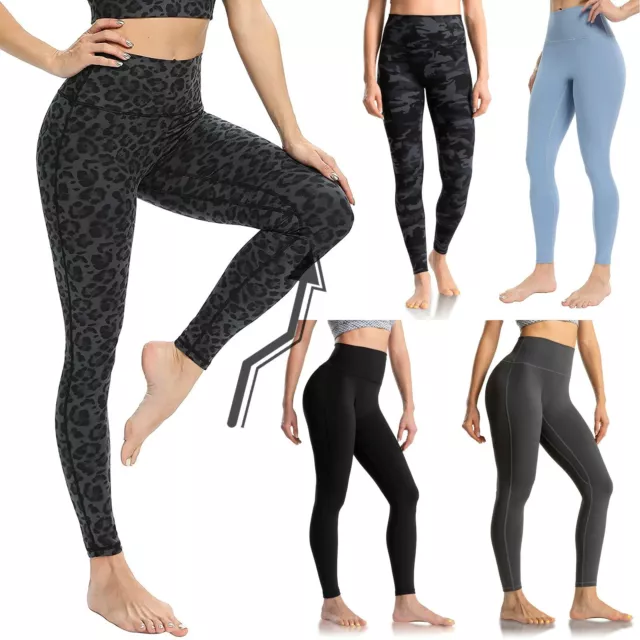 FITINCLINE WOMEN'S LEGGINGS Buttery Soft Yoga Pant Fitness Sports Running  Gym £21.99 - PicClick UK