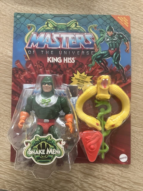 Masters of the Universe Origins King Hiss Deluxe Actionfigur - 14cm (HKM80)