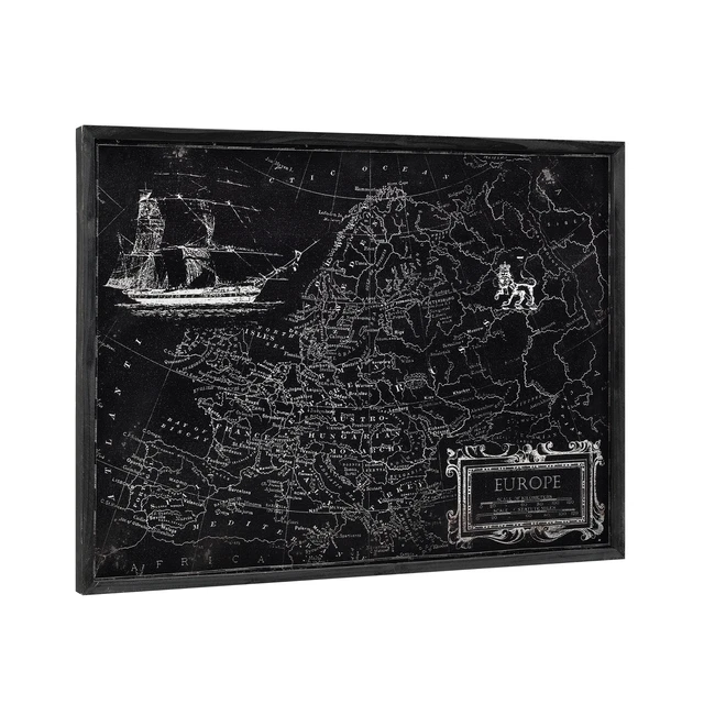 Quadro mappa del mondo, 80,50cm | Leroy Merlin