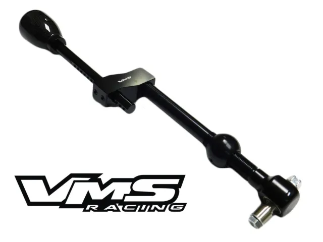 Vms Pro Billet Adjustable Height Short Shifter & Shift Knob Civic Integra Crx Tb