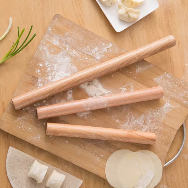 Pin à rouleau en bois 1pc Faire des pâtes boulettes