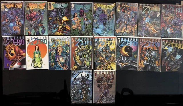 Weapon Zero (1995) Image Comics, lot of 18! From # (t-4)-12, HIGH GRADE VF/NM!