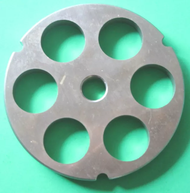 #32 x 1" Meat Grinder disc plate for Torrey Omcan Biro Berkel Hobart Lem etc