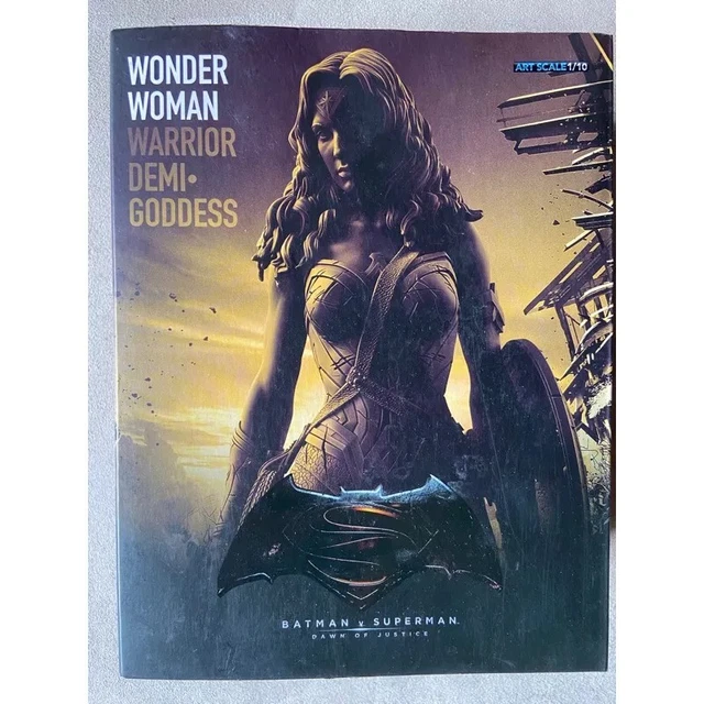 Iron Studios Wonder Woman Statue Figure Diana Batman Vs Superman V BVS Rare 1:10