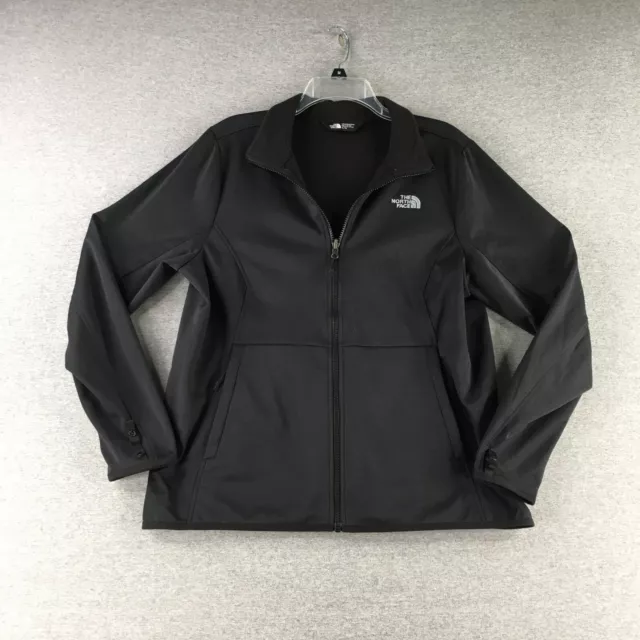 The North Face Jacket Womens XL Black Full Zip Sweater Outdoors Hiking