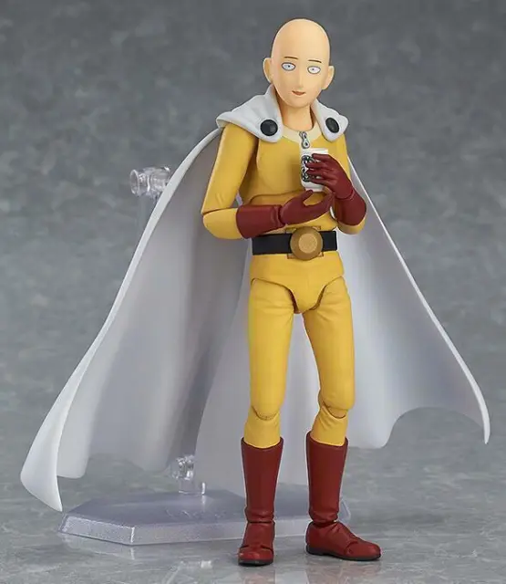 Figma 310 One Punch Man Hero Saitama PVC Figure Toy Anime Gift 2