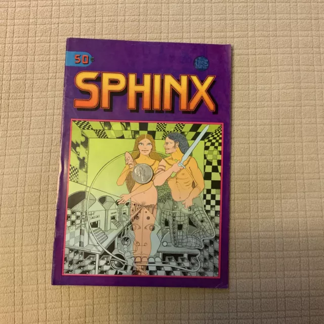 1973 SPHINX #3 The Print Mint Underground Comic