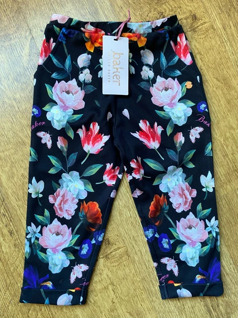 Ted Baker 18-24 months long sleeve top leggings outfit set floral RRP £50 BNWT 7