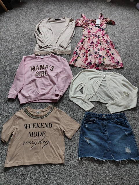Girls Bundle Age 7-8 Lipsy Next River Island George
