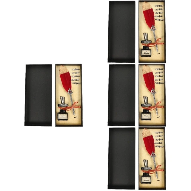 4 Sets Schreibstift Füllfederhalter-Set Geschäftsanzug Geschenksets