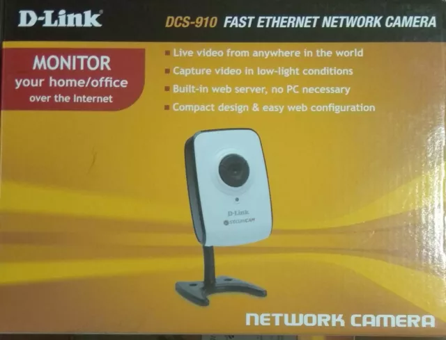 D-Link DCS-910 La Mejor Camara Videovigilancia Red Internet * OFERTA UNICA *