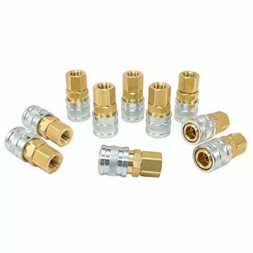 Foster 3 Series - Couplers 10pc 1/4" Body, 1/4" NPT - Industrial Interchange I/M