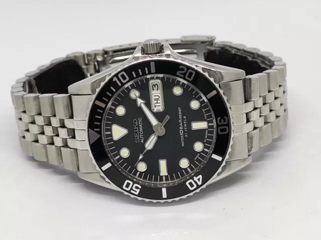 MONTRE HOMME AUTOMATIQUE Seiko Diver 7S26 0050 Skx023J Submariner