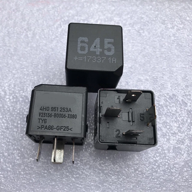 TE 4H0951253A V23136-B0006-X080 No.645 Automotive Relay 12V £9.11 ...