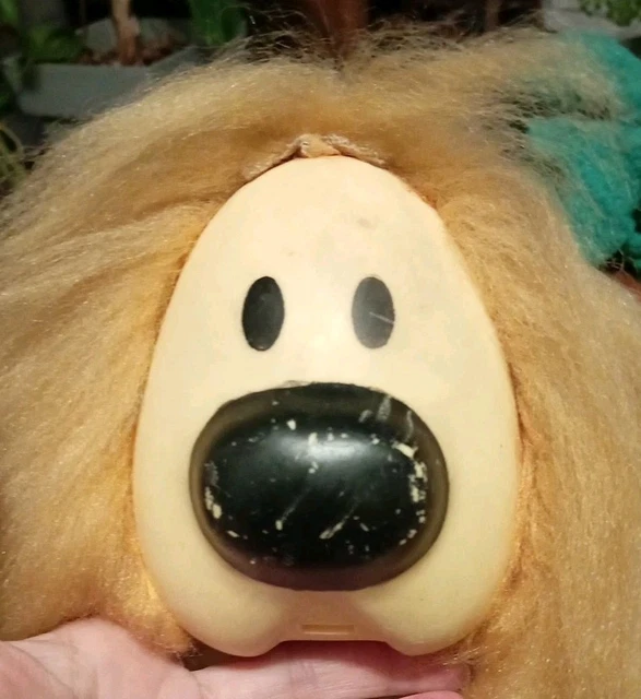Peluche sac chien Pollux Jemini 2005 + livre manège enchanté