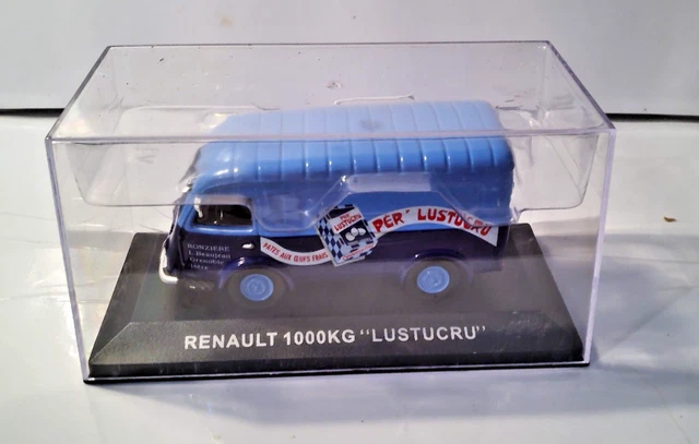 Miniature Renault 1000kg Voltigeur Lustucru - Ixo/Altaya 1/43 - Bleu - Occasion