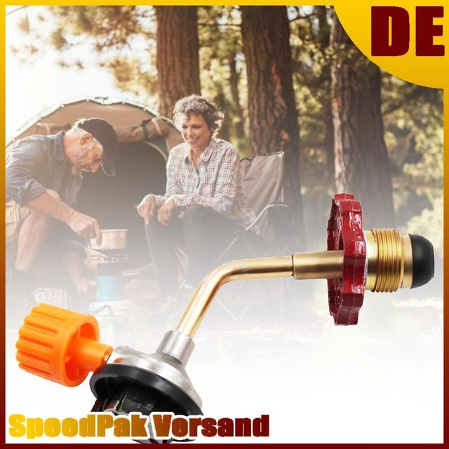 ❥ Outdoor Gas Tank Inflation Valve Cylinder Gas Inflate Kit Quick Connect Tanks