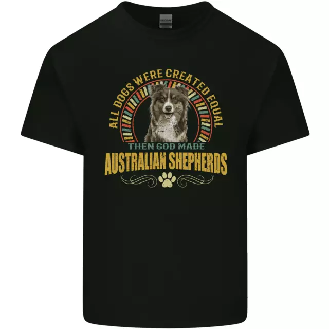 An Australian Shepherd Dog Kids T-Shirt Childrens