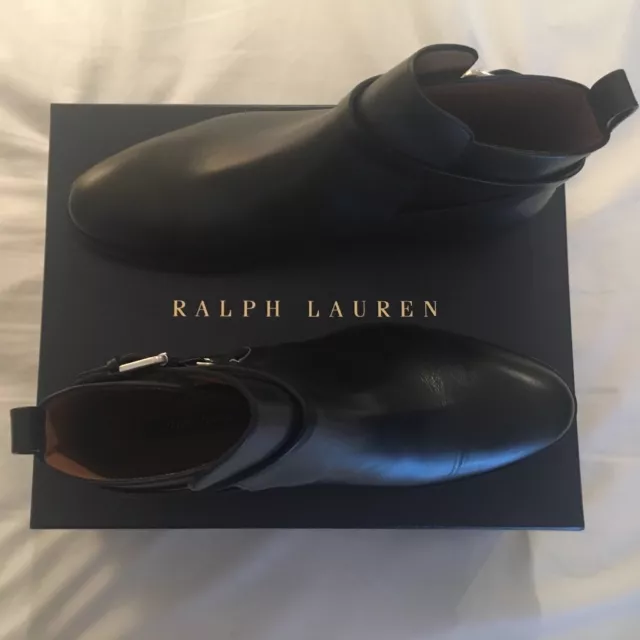 BRAND NEW | Ralph Lauren Salem Leather Boot Size 7.5 2