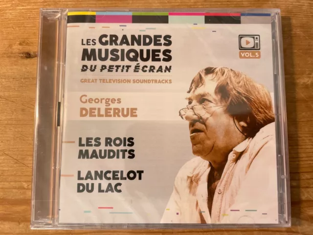 LES ROIS MAUDITS (Georges Delerue) OOP Music Box Ltd TV Soundtrack 2CD SEALED