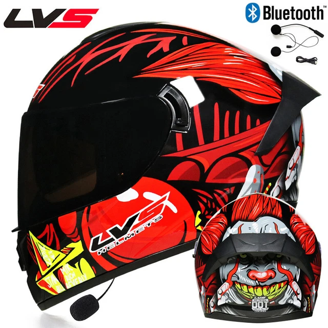 VPR RSV171 Bluetooth Flip Up Motorcycle Helmet With Drop-Down