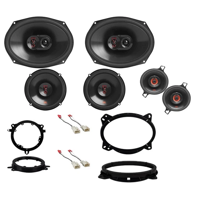 JBL STAGE3 6x9 & 6.5" 3.5" Dash Door Seakers & adapters for Toyota Tundra JBL STAGE3 6x9 & 6.5" 3.5" Dash Door Seakers & adapters for Toyota Tundra