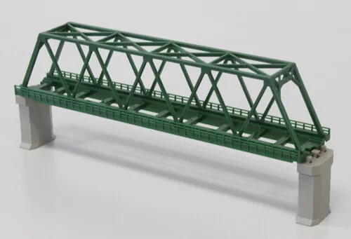 Rokuhan 7297041 (R041) Single Track Iron Bridge Green 220mm