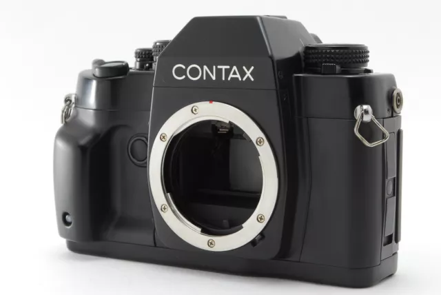 ⭐️Near MINT⭐️ Contax RX II 35mm SLR Film Camera Black Body From JAPAN
