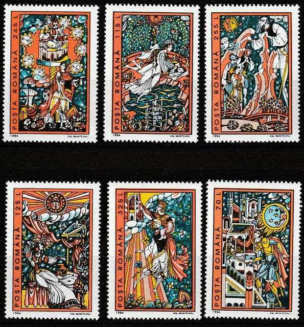 Rumänien postfrisch Minr. 4967 - 4972  Rumänische Märchen kompletter Satz 12
