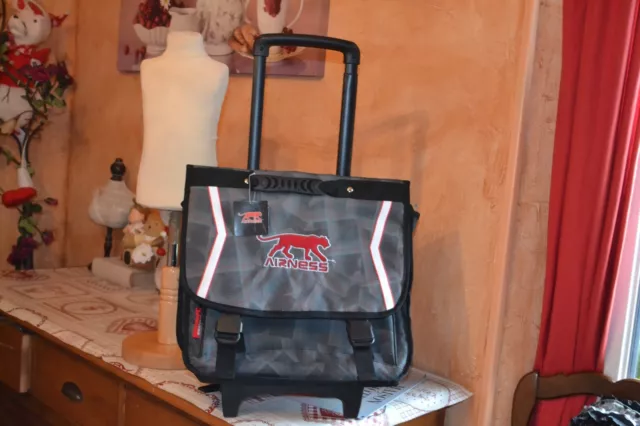 CARTABLE NEUF AIRNESS la pantere grand modele 40 h 70 avec tirette
