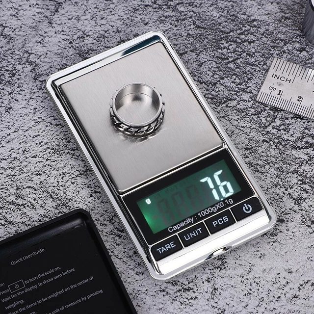 Hochpräzise 0,01g LCD Digital Gramm Gold Schmuckwaage Elektronische Taschenwaage