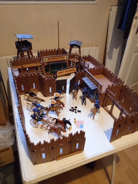 Playmobil Mur de Tour du Fort Western Bravo Randall 3419 3773