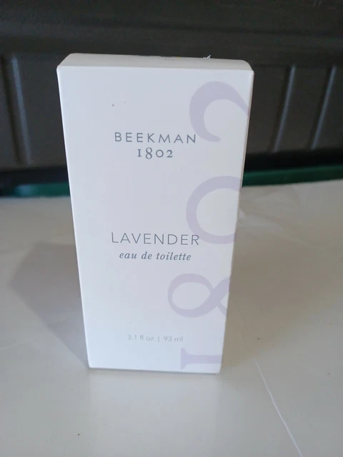 Beekman 1802 eau de toilette lavanda 3,1 oz nuevo/en caja