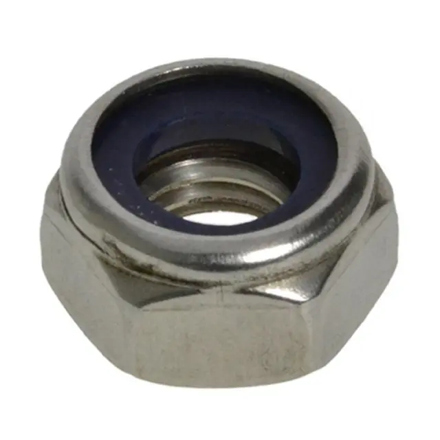 Qty 100 Hex Nyloc Nut M3 (3mm) Stainless Steel SS 304 A2 70 Lock Insert