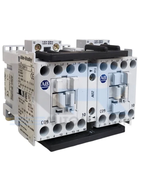 NEW Allen Bradley 104-C09D22 /A Reversing Contactor 9A 110/120V 50/60Hz
