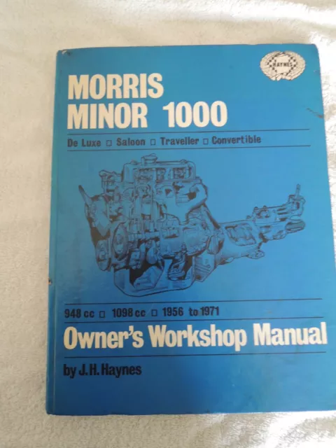 Morris Minor 1000. Owner's Workshop Manual