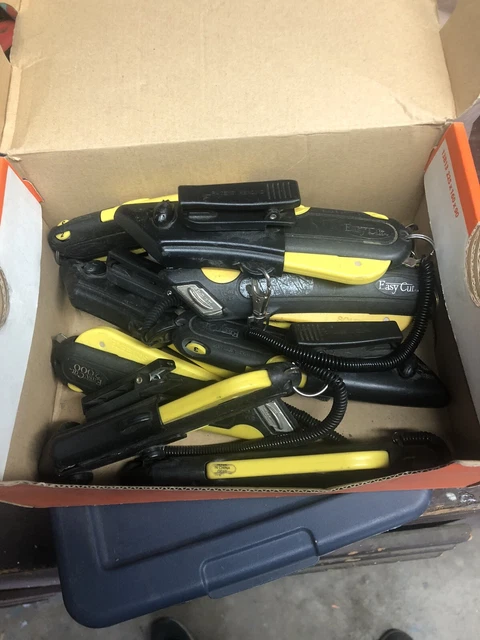 Easy Cut 1000 Box Cutter Stainless Steel Food Grade Blades - Yellow