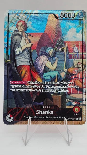 良個体 シャンクス パラ shanks OP09-001 psaマガジン7月号 ONE PIECE CARD GAME/[ST-23] Red Shanks]Shanks OP09-001