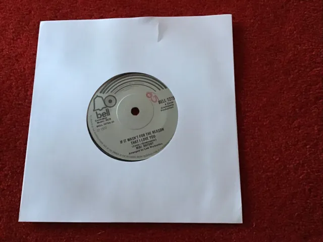 Miki Antony - If It Wasn't For The Reason That I Love You 7” Vinyl Single Record