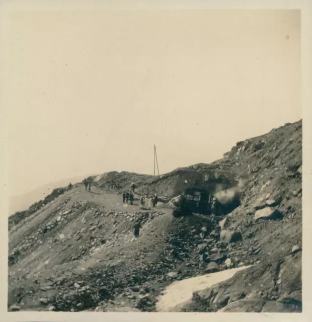 France, Col de Voza, ca.1920, Vintage silver print vintage silver print Ti