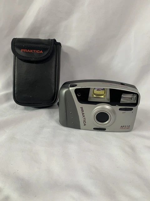 Cámara fotográfica Praktica AP 310 apuntar y disparar 35 mm - sin probar con estuche