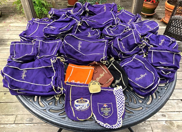 Crown Royal Bags 175 Total