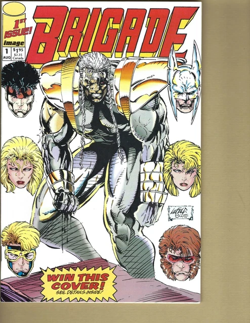 Image Comics 1992 Brigade #1 ~ Very Fine / Near Mint