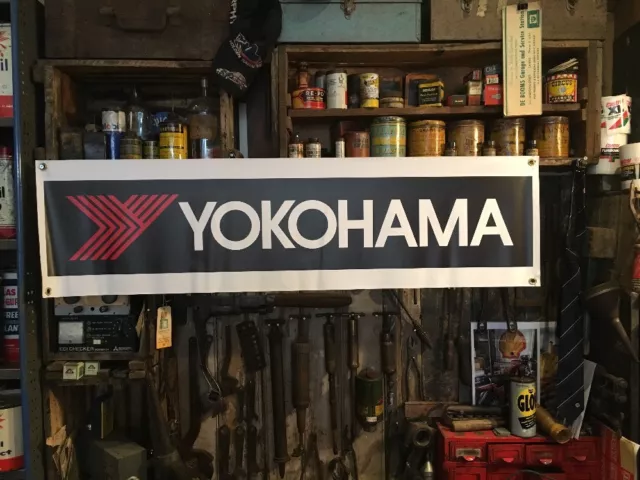 Yokohama Tyre Vinyl Banner CLEARANCE