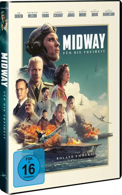 Midway - Für die Freiheit (2019)[DVD/NEU/OVP] von Roland Emmerich