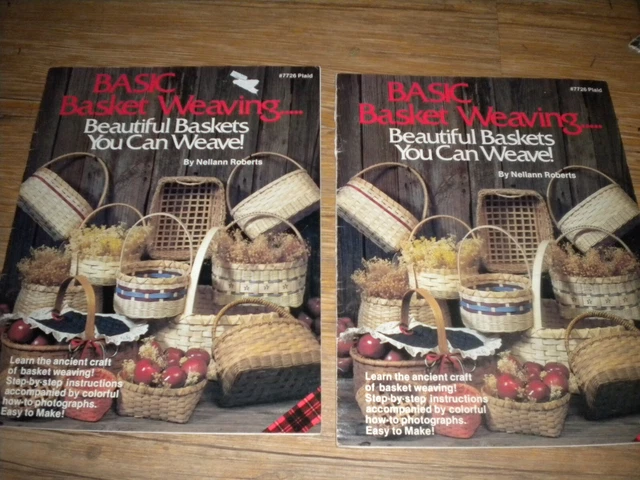 Libro Básico De Tejido De Cesta 23 Páginas A Cuadros ¡2 Disponible! Libro Básico De Tejido De Cesta 23 Páginas A Cuadros ¡2 Disponible!
