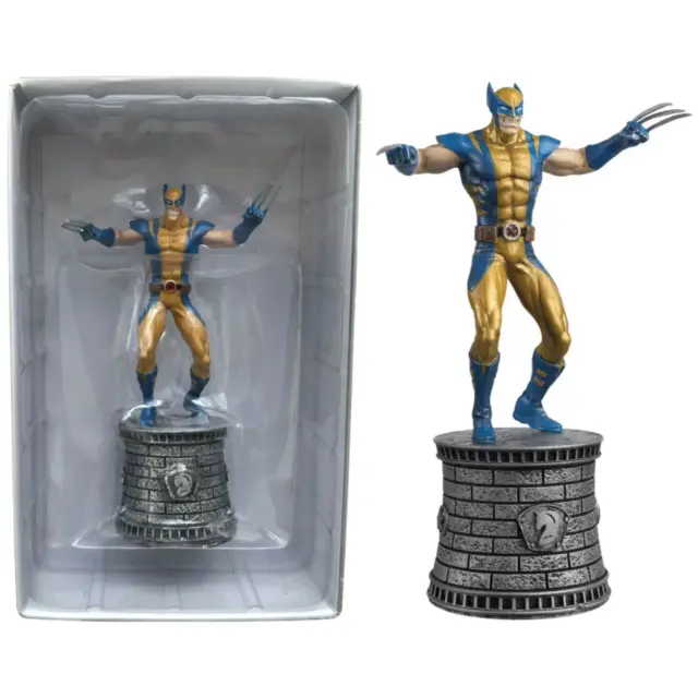 Marvel Jeu d'Échecs Wolverine 55 Figurine Collection Eaglemoss Comics BD Film TV