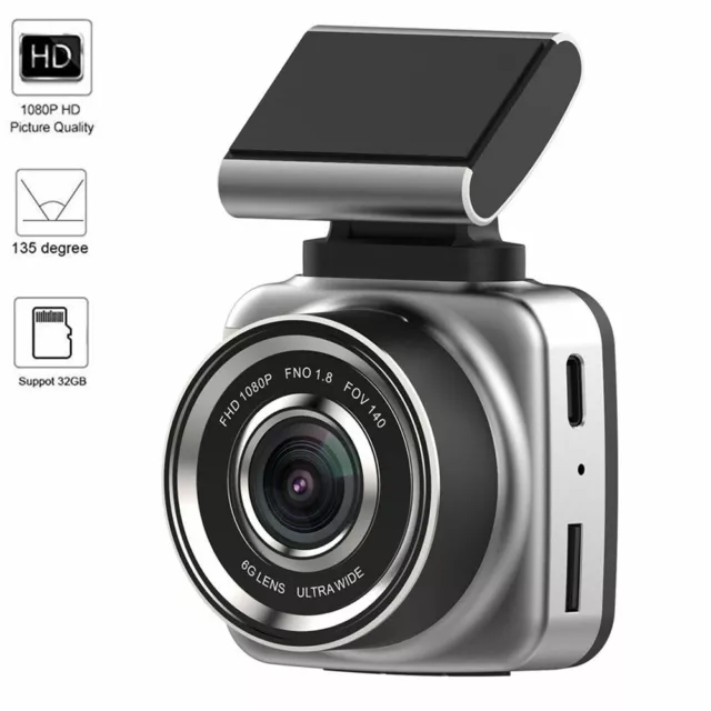 Full HD 1080P Car Truck DVR 135 Lens Dash Cam Video Recorder G-sensor Dashcam