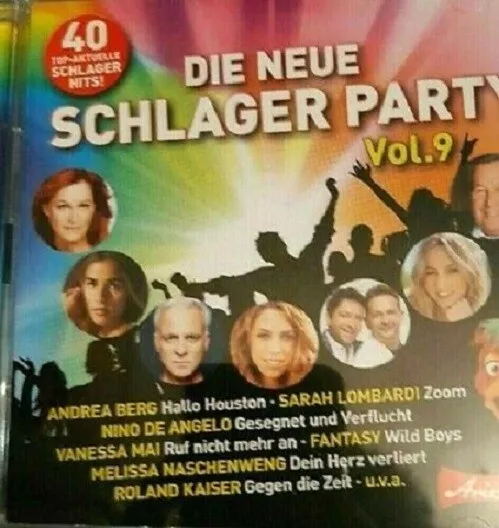 Die neue Schlagerparty Vol. 9 - 2021 2 CD's/NEU/OVP